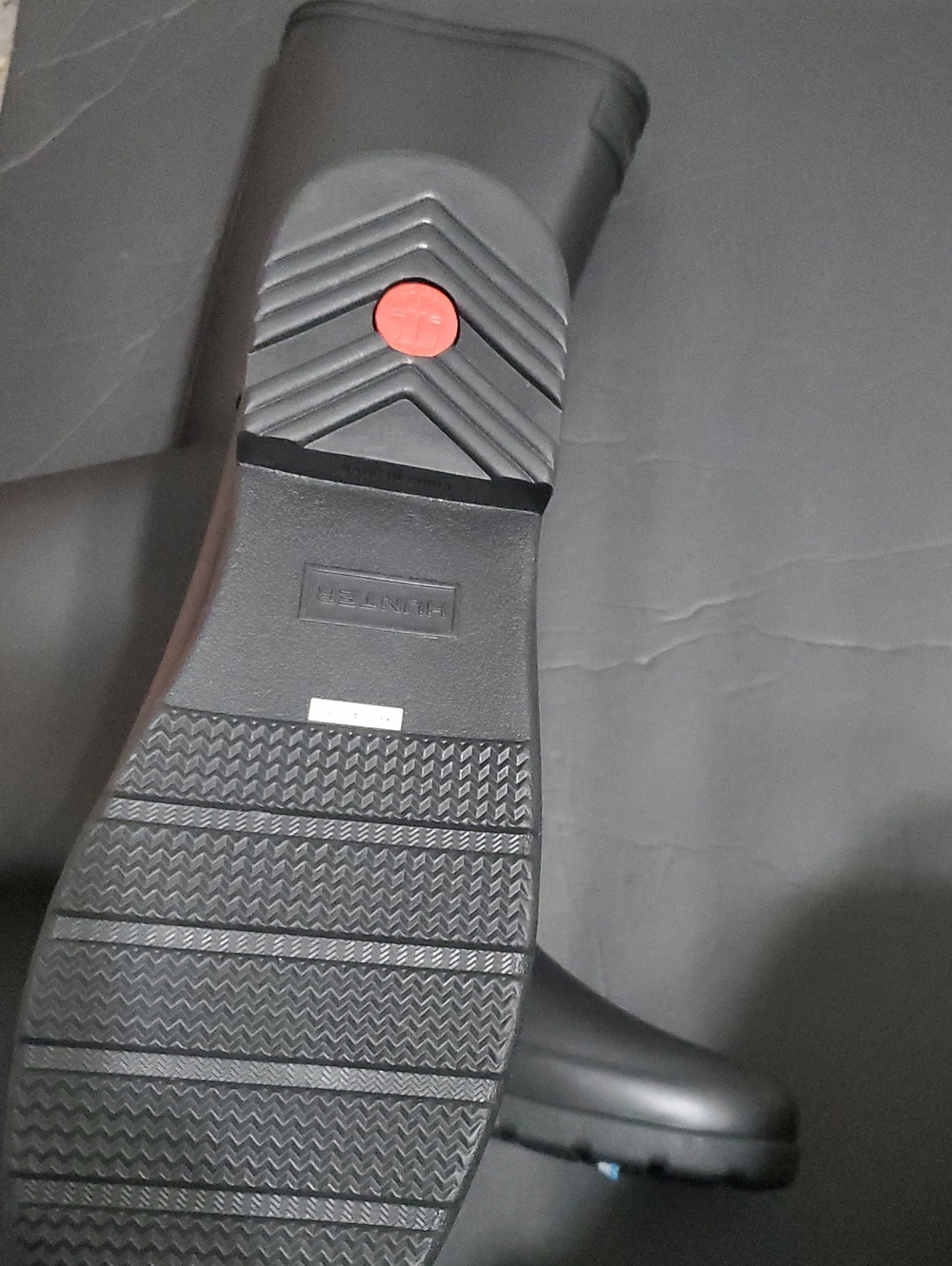 Hunter Women's black Refined Tall Rain Boots size 10‎ brand new - Picture 13 of 13